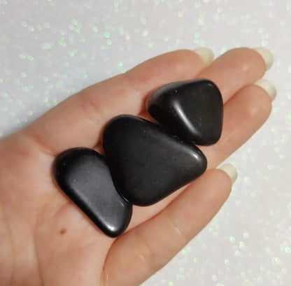 Rolados de Obsidiana Dorada