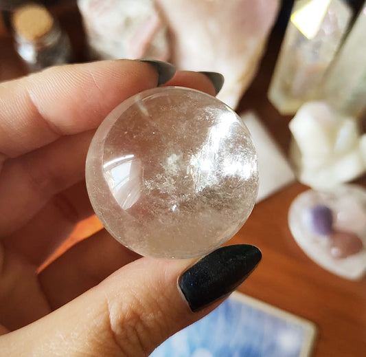 Esfera de Cuarzo Cristal